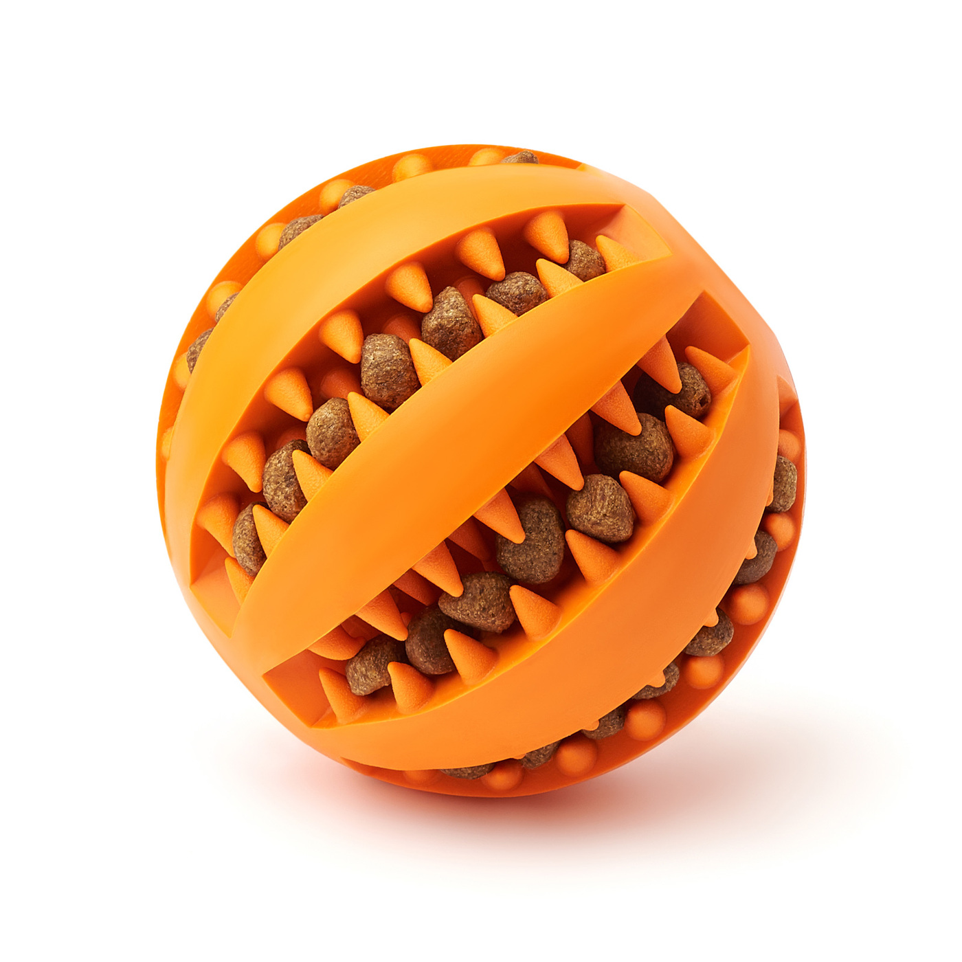 Жевательный мяч «Чистые Клыки», со вкусом мяты, диаметр 7 см
